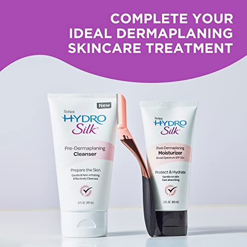 Schick Hydro Silk Pre-Dermaplaning Cleanser for Women, 5oz | Dermaplane Face Wash for Women, Facial Cleanser, Gentle Face Cleanser for Dermaplaning, Facial Wash, 5oz