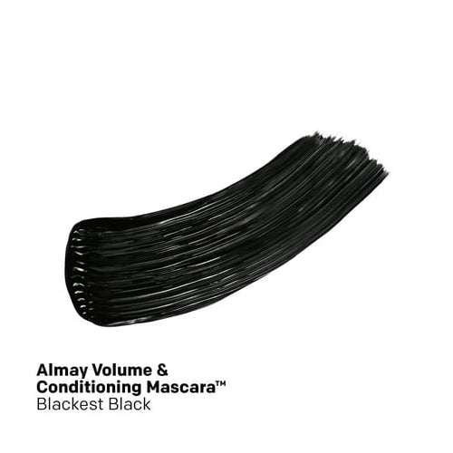 Almay Volume and Conditioning Waterproof Mascara, 10 Blackest Black, 0.27 fl oz.