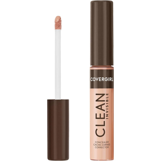 COVERGIRL Clean Invisible Liquid Concealer, 110 Classic Ivory, 0.23 fl oz