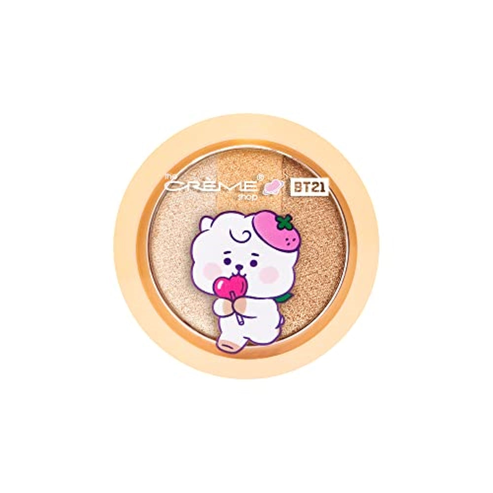 The Crème Shop BT21 Baby RJ Ultra-Pigmented Eyeshadow Trio - Golden Lolly