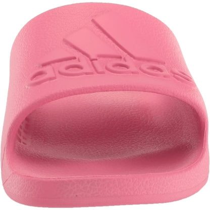 adidas Unisex Adilette Aqua Slide Sandal, Pink Fusion/Pink Fusion/Pink Fusion, 13 US Men