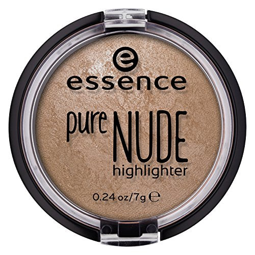 essence | Pure NUDE Highlighter, 10 Be My Highlight | Natural and Subtle Glow | Vegan & Cruelty Free | - Beige