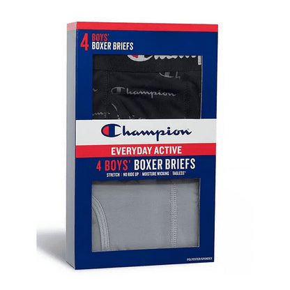 Champion Boys 4-Pack Performance Boxer Brief XL 18-20