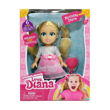 Love, Diana Birthday, 6" Doll