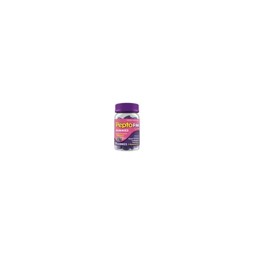 Pepto PM Gummies, Occasional Upset Stomach and Sleep, 24 Ct