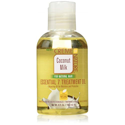 Creme Of Nature Coconut Milk Essential 7 Treatment Oil 4 Ounce (118ml)