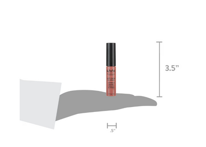 NYX PROFESSIONAL MAKEUP Soft Matte Lip Cream, Lightweight Liquid Lipstick - Rome (Medium Nude)