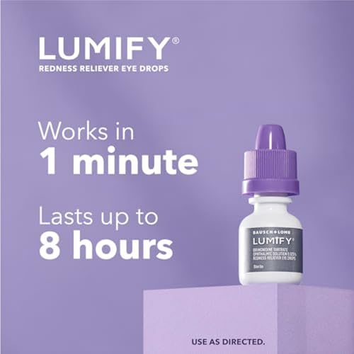 LUMIFY Redness Reliever Eye Drops 0.25 Ounce (7.5mL)