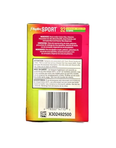 Playtex® Sport® Tampons, Multipack (Regular/Super Absorbency)