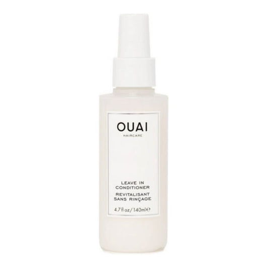 OUAI Leave In Conditioner & Heat Protectant Spray - Prime Hair for Style, Smooth Flyaways, Add Shine and Use as Detangling Spray - No Parabens, Sulfates or Phthalates (4.7 oz)