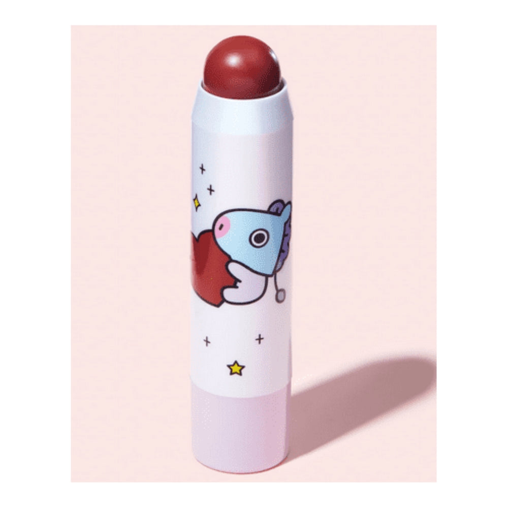 The Crème Shop | BT21: Lip + Cheek Chic Stick | Tinted Essence Stick - Mang ( Moonwalk)