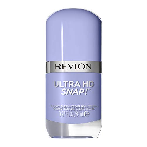 REVLON Ultra HD Snap Nail Polish, Glossy Nail Color, 100% Vegan Formula, No Base and Top Coat Needed, 016 Get Real, 0.27 fl. Oz.