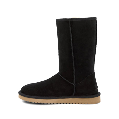 Koolaburra by UGG Womens Victoria Tall Leather Round Toe Mid-Calf Cold Weathe...