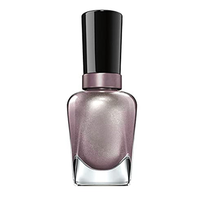 Sally Hansen Miracle Gel™, Adrenaline Crush, Long Lasting, Gel-Like Formula, No UV Lamp Needed, Grey Glitter Nail Polish