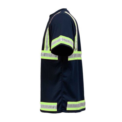 Reflective Safety Work Shirts High Visibility Work T Shirts ANSI Class 3 M to 7X