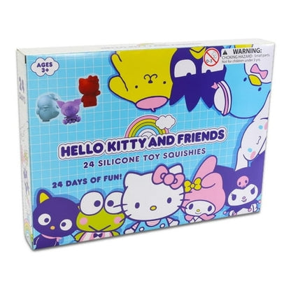 Hello Kitty and Friends Advent Calendar - 24 Silicone Toy Squishies