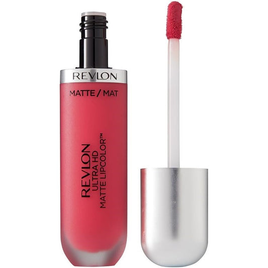 Revlon Ultra HD Matte Lipcolor, Velvety Matte Liquid Lipstick, 0.16 oz - 635 Passion