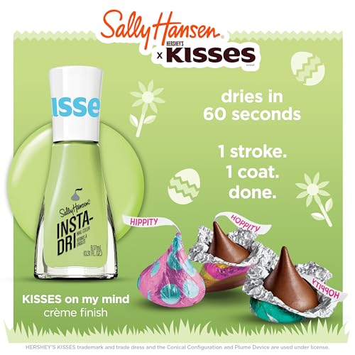 Sally Hansen Insta-Dri x Hershey's Kisses - Kisses on My Mind, 0.3oz