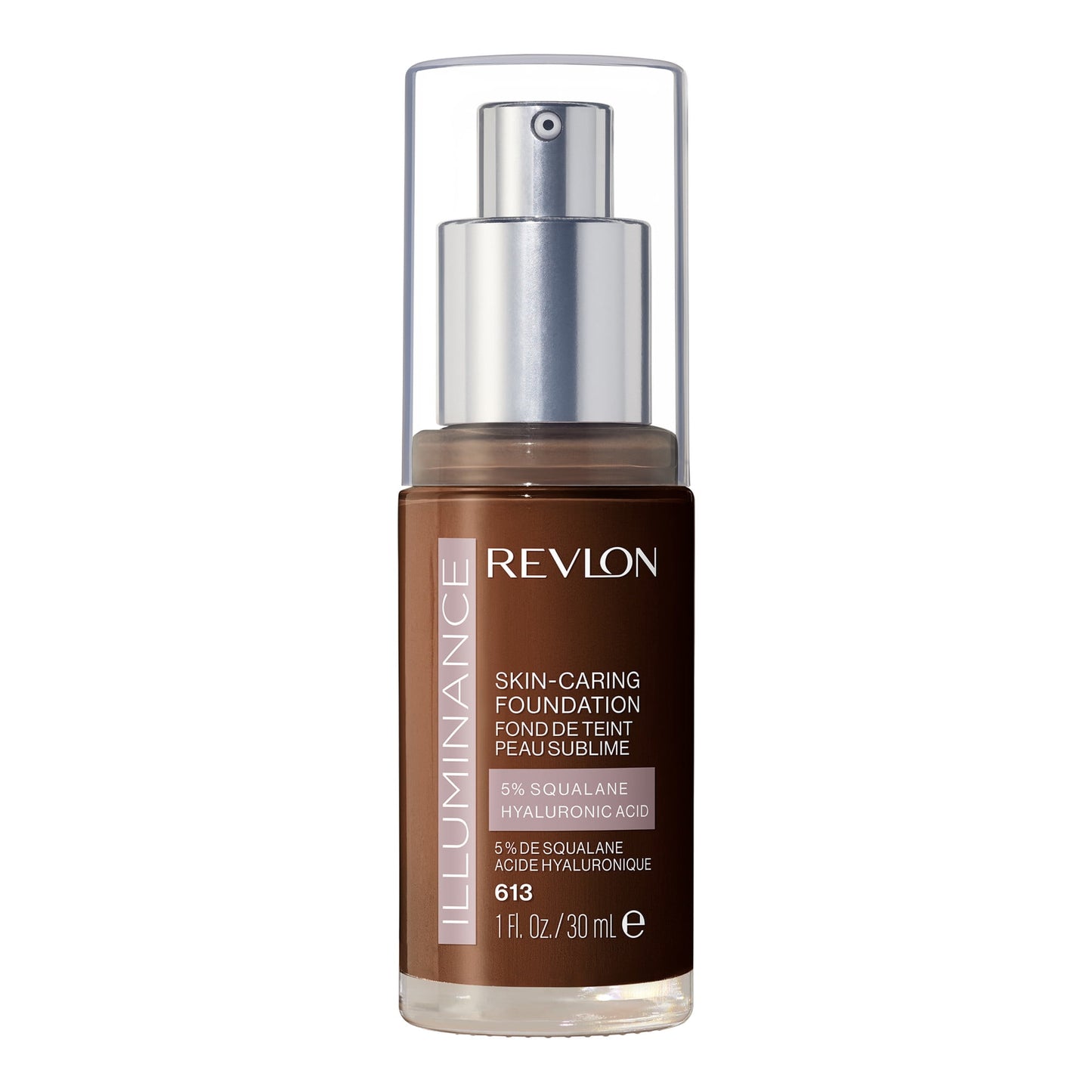 Revlon Illuminance Skin-Caring Liquid Foundation Makeup, Medium Coverage, 613 Honey Java, 1 fl oz