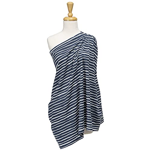 Navy Stripe Multi-Use Nursing Cover