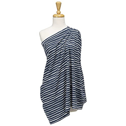 Navy Stripe Multi-Use Nursing Cover