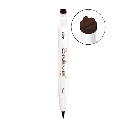 The Crème Shop | Disney: Dual-Ended Eyeliner & Mickey Shaped Freckle Stamp (Brown)