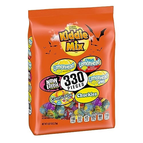 Assorted Halloween Candy, Kiddie Mix, 330ct Bag