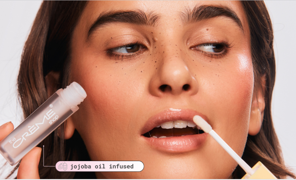 The Crème Shop Lip Oil Elixir (Pink About Me) 4.8g