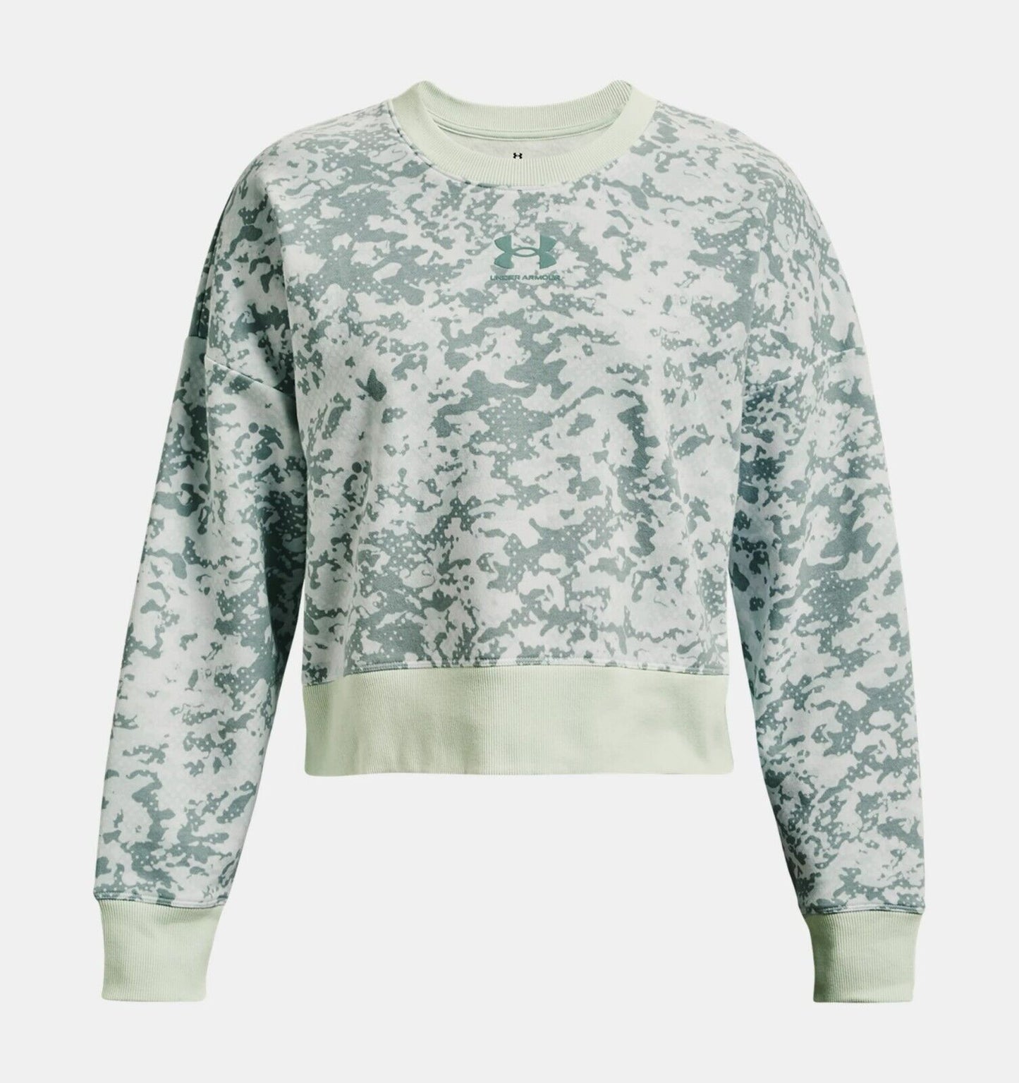 Under Armour Women's UA Rival Fleece Camo Crew Pull-over Sweatshirt