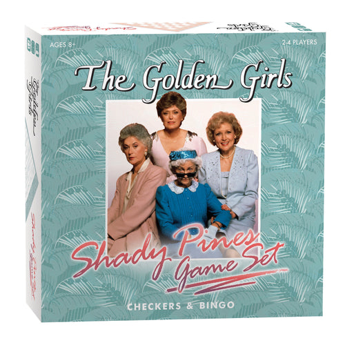 The Golden Girls Shady Pines Game Set (Checkers & Bingo)