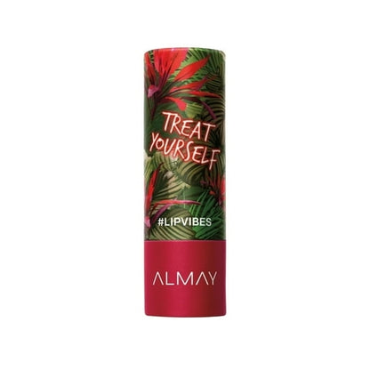 Almay Lip Vibes Hypoallergenic Cream Lipstick with Shea Butter, Treat Yourself, 0.14 oz