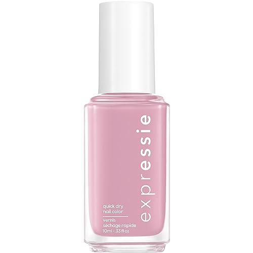 Essie expressie, Quick-Dry Nail Polish, 8-Free Vegan, Pastel Pink, In The Time Zone, 0.33 fl oz