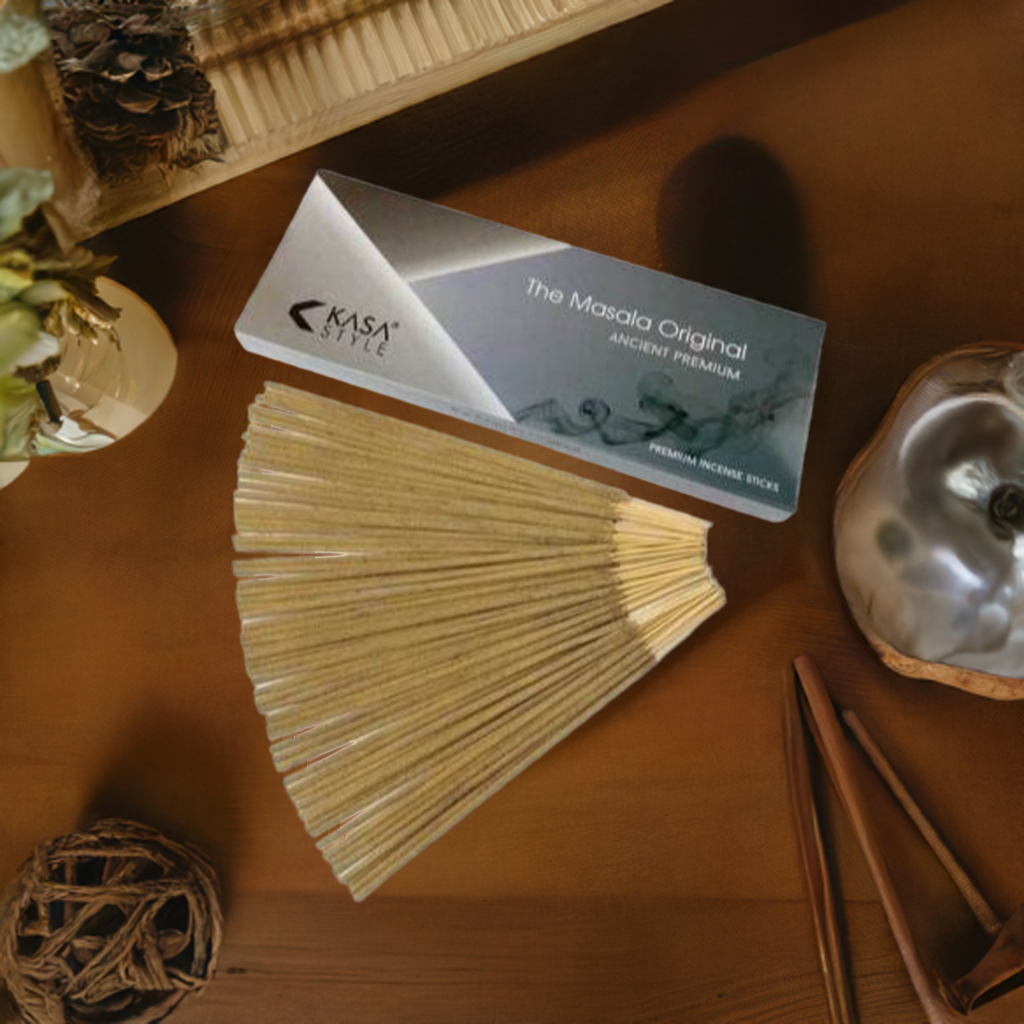 Kasa Style Premium Incense Sticks 100gr Natural No Chemicals Slow One-Hour Burning