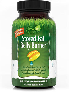 Irwin Naturals Stored-Fat Belly Burner Breakdown Stubborn Fat - 60CT EXP 11/23