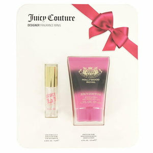 Juicy Couture Designer Fragrance Minis Kit (4.2 Oz Body Lotion, 0.3 oz Eau De Parfum)