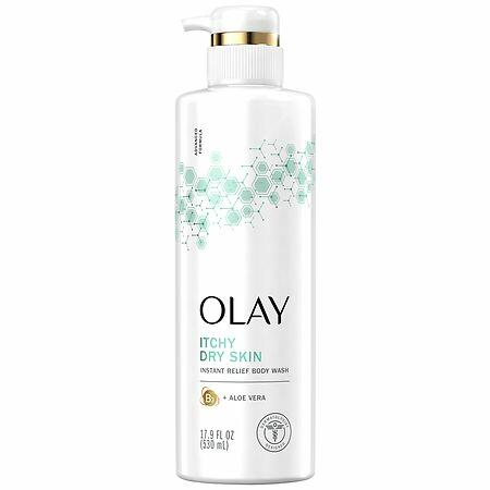 Olay Instant Relief Body Wash with Vitamin B3 Complex and Aloe Vera  17.9 fl oz