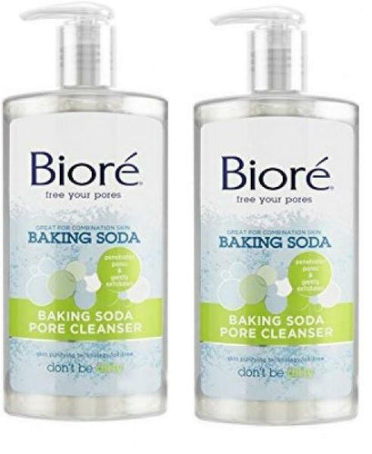 Bioré Daily Baking Soda Balancing Pore Cleanser 6.77 Oz (2 Pack)