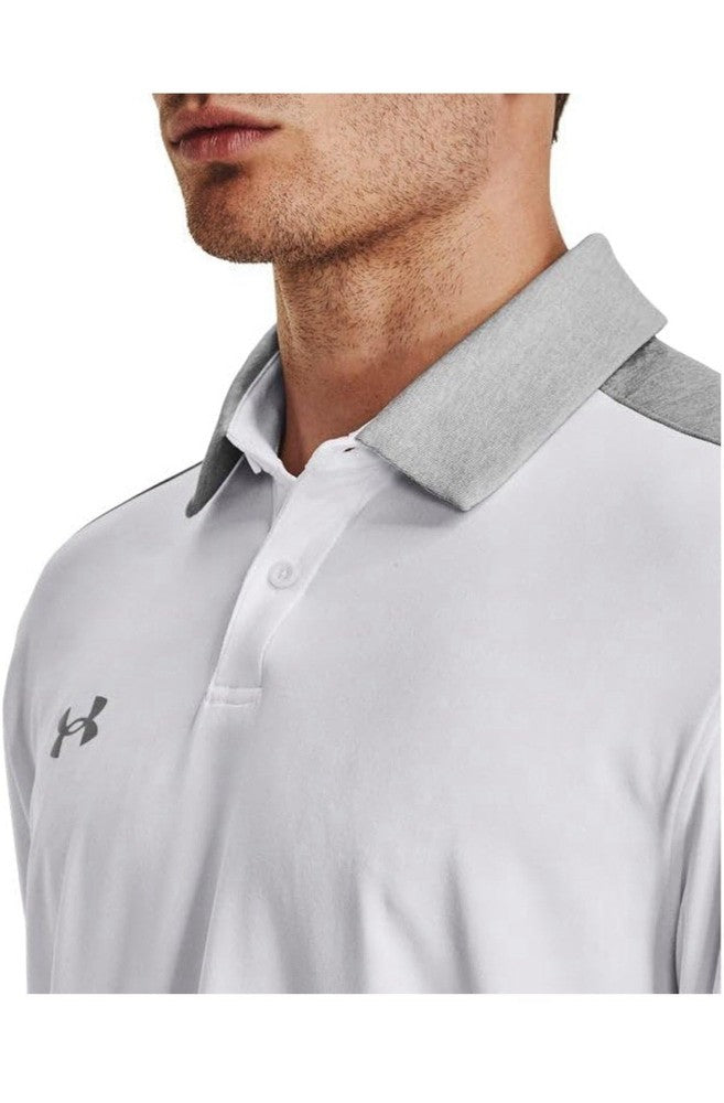 Under Armour Trophy Mens Short Sleeve Polo Shirt Large White