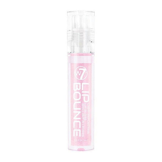 W7 Lip Bounce Light Reflecting Lip Gloss Soft Pink High Shine Shimmer 3ml