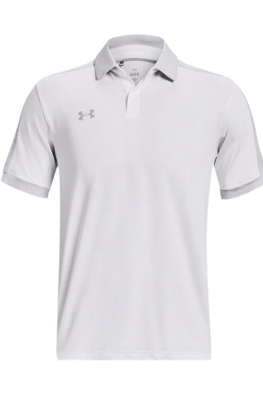 Under Armour Trophy Mens Short Sleeve Polo Shirt Large White