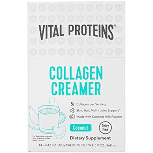 Vital Proteins, Collagen Creamer Coconut Box, 0.42 Ounce, 14 Pack