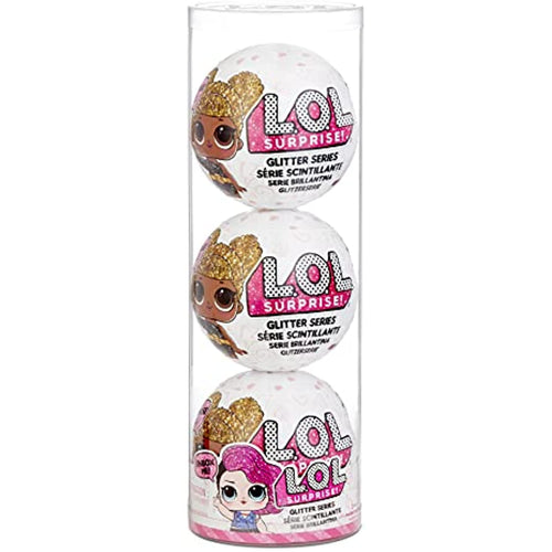 LOL Surprise Glitter 3Pk-Style 3, Great Gift for Kids Ages 4 5 6+
