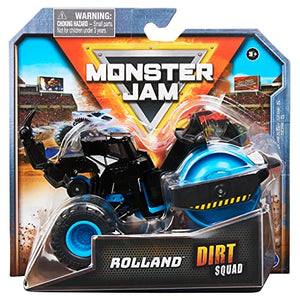 Monster Jam Dirt Squad 2022 Rolland The Roller (Black) 1:64 Scale Diecast