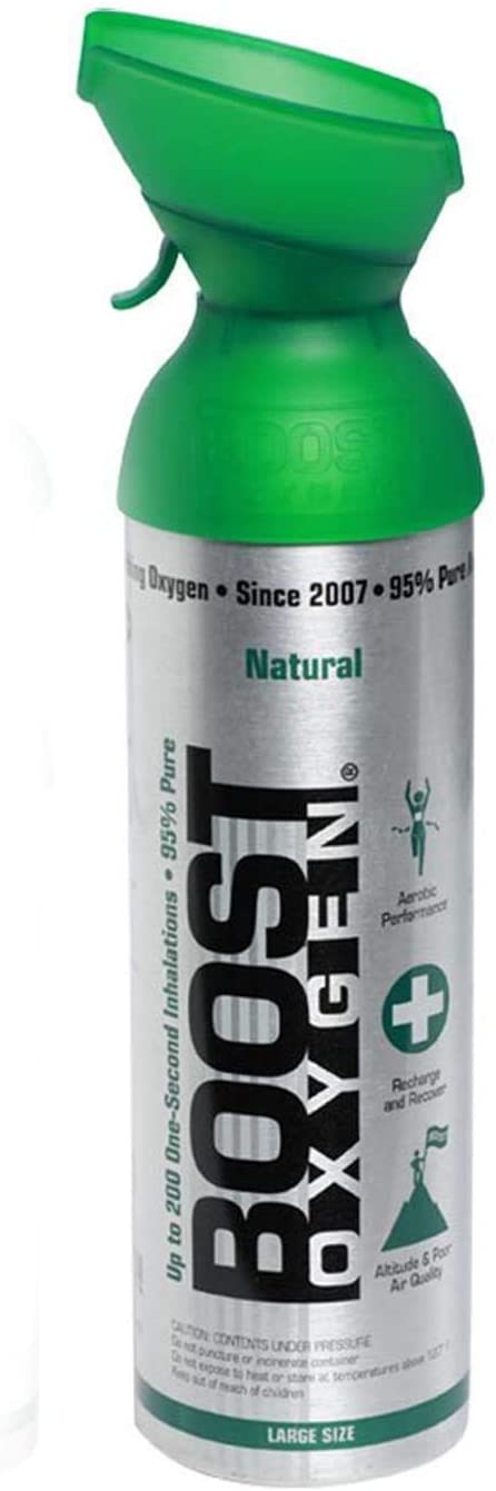 Boost Oxygen 95% Pure Oxygen Supplement - Large Size 10 Liter Canister