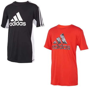Adidas Youth Boy's 2 Pack Performance Tees