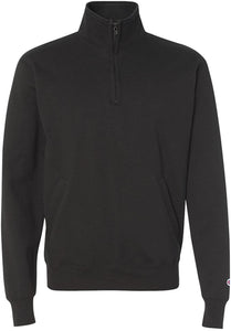 Champion Double Dry Eco Fleece 1/4 Quarter-Zip Pullover Sweatshirt