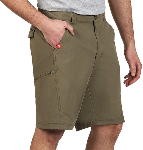American Outdoorsman Men's Nylon Water Repellent Hiker Shorts