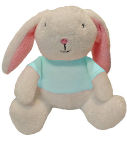 Animal Adventure Easter Plush Miniature Super Soft Bunny W T-Shirt