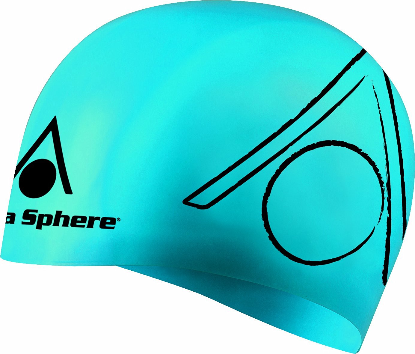 Aqua Sphere TriCap Silicone Swim Cap 20916 Adult