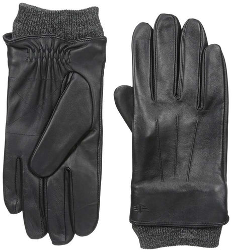 Dockers Men Sheepskin Fleece Lined Leather Genuine Touchscreen Gloves Storm Cuff